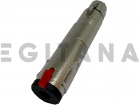 Egitana Jack - Xlr fêmea Adaptador Egitana Jack - Xlr fêmea Adaptador